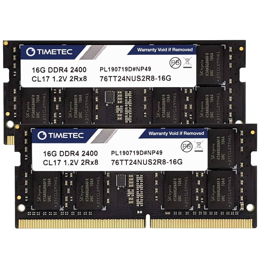 DDR4-3200 SODIMM 32GBKIT｛2x 16 GB) 32GB Kit(2X16GB) DDR4 3200 SODIMM Memory 260-pin (2Rx8
